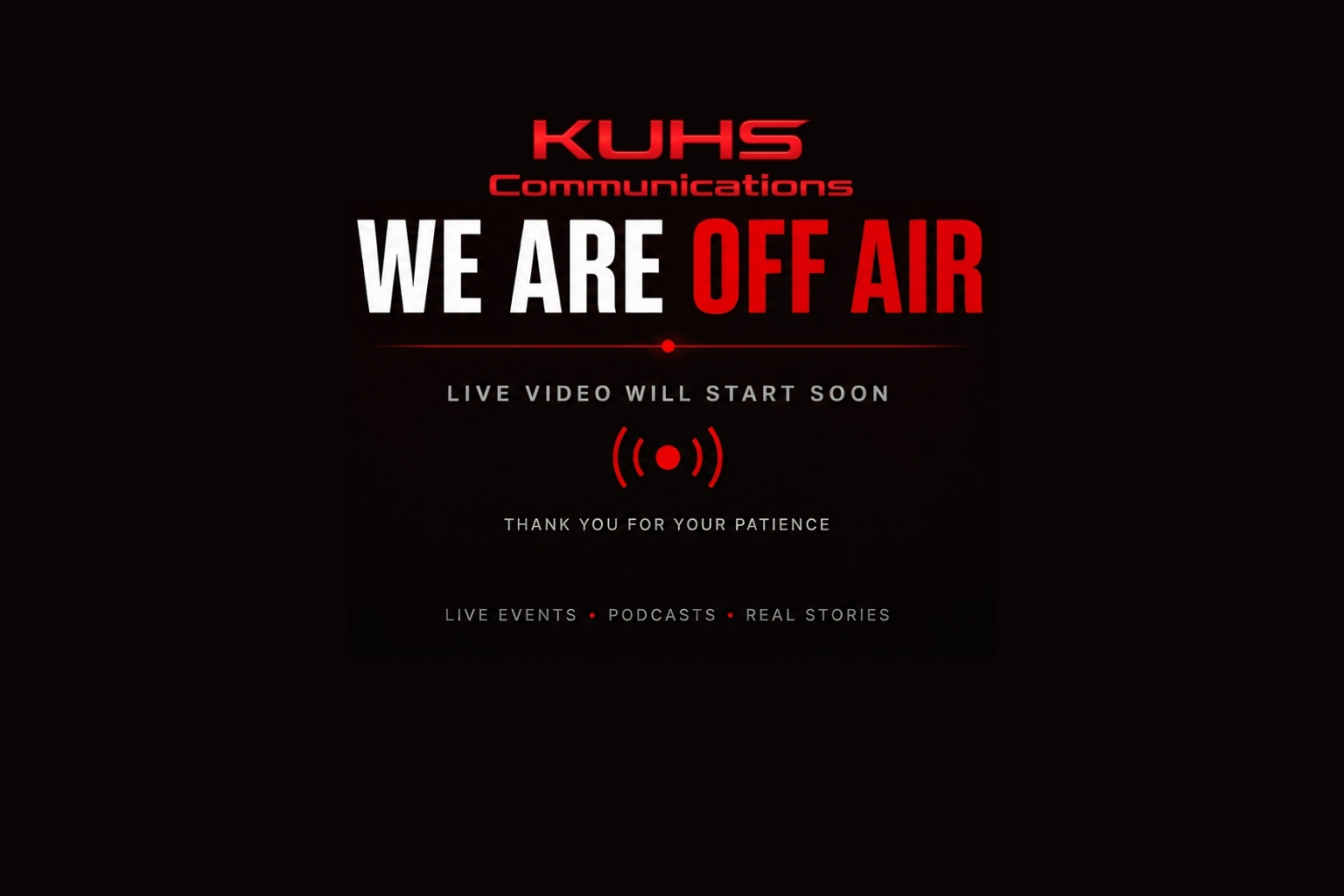 KUHS off-air